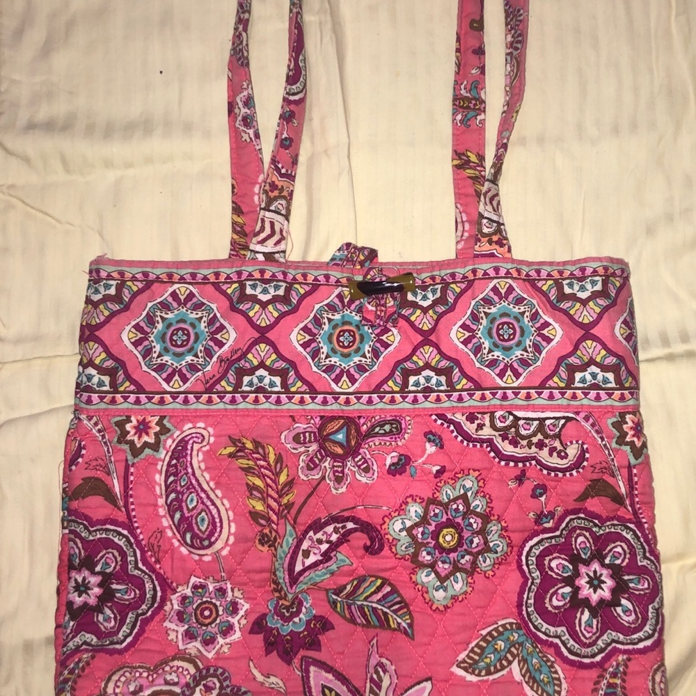 Vera Bradley Pink Paisley Tote